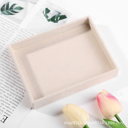 Velvet Jewelry Organizer Tray