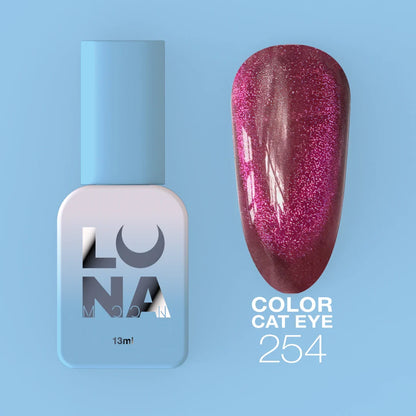 Gel Color Cat Eye №254 (13ml) - LUNA-0