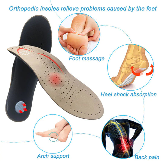 Sheepskin Insole for Odor Control and Shock Absorption