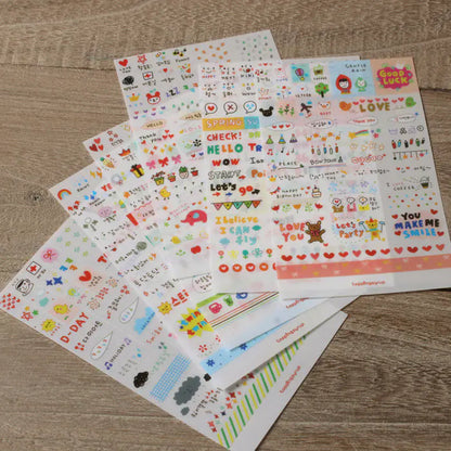 7072 Nine Horse Stationery Wholesale 4000 Toppings Syrup Paper