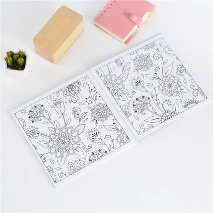 Korean Zen Mandalas Adult Coloring Book for Relaxation
