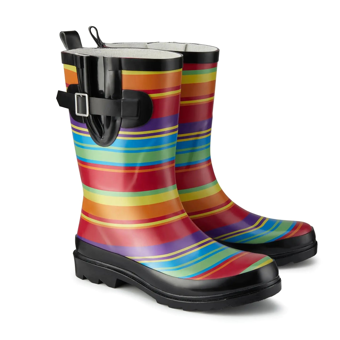 HISEA Rubber Rain Boots for Women Waterproof Garden Boots Wellies Mud Boots