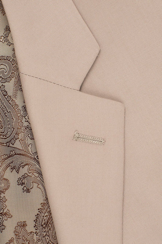 "Madison" Tan Suit Jacket Notch (Separates)-0