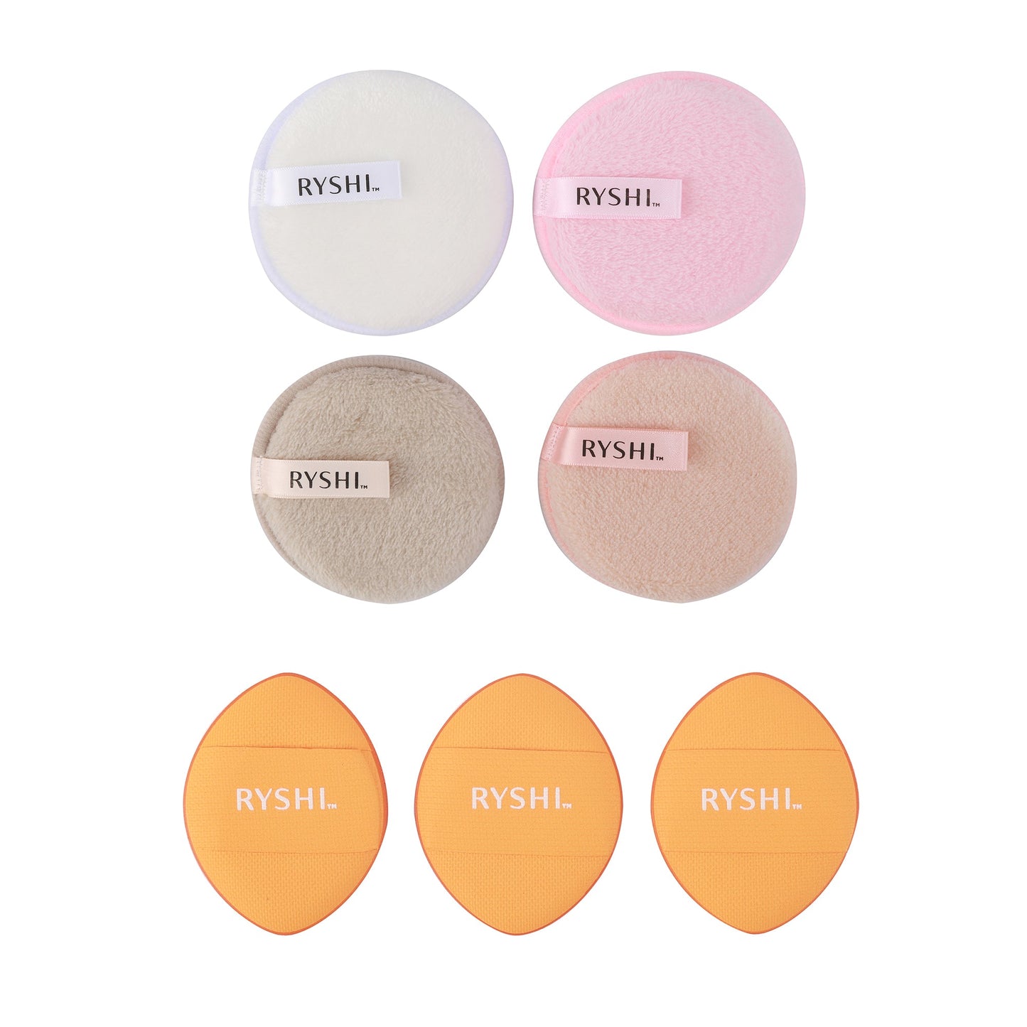 Flawless Blend & Clean Bundle: Finger Beauty Blenders + Reusable Makeup Remover Cloths-0