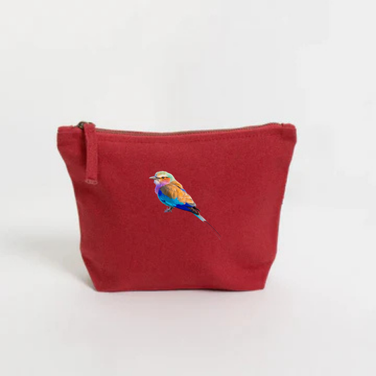 Make Up Pouch - Lilac Breasted Roller-0