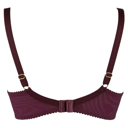 Axami Malaga Loca Sheer Lace Balconette Bra-3