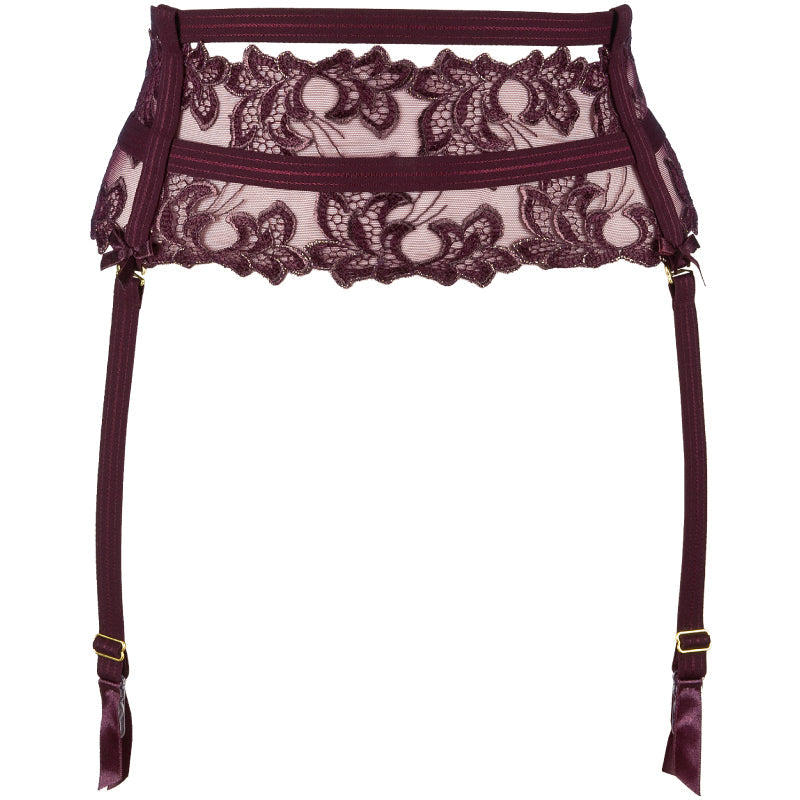 Axami Malaga Loca Sheer Lace Garter Belt-2