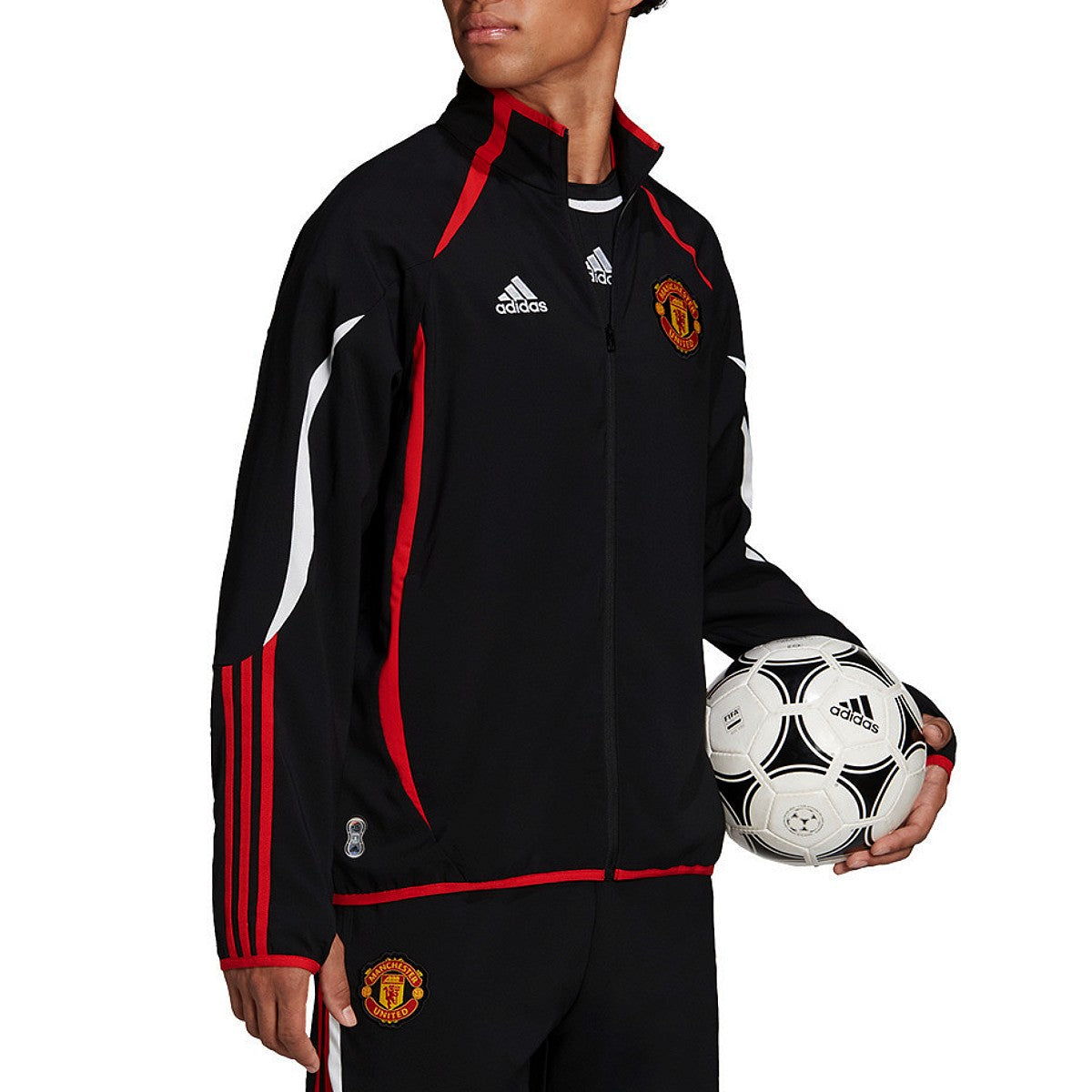 Manchester United retro woven presentation tracksuit 2022 - Adidas-3