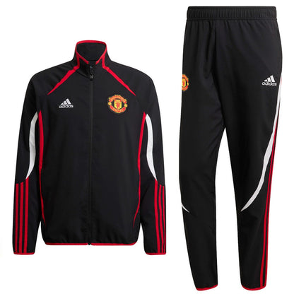 Manchester United retro woven presentation tracksuit 2022 - Adidas-0