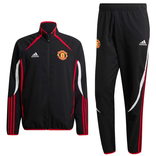 Manchester United retro woven presentation tracksuit 2022 - Adidas-0
