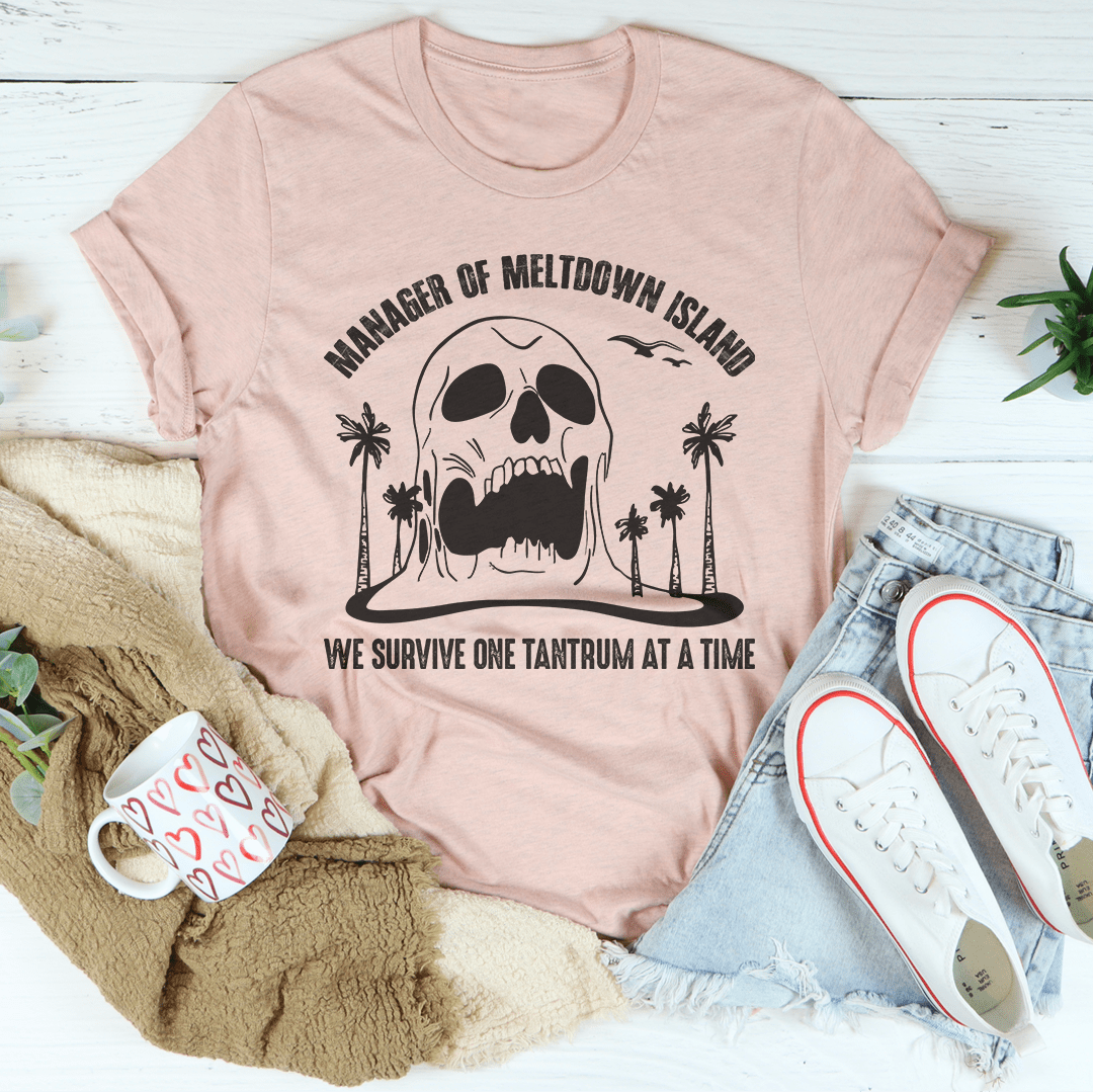 Manager Of Meltdown Island Tee-2