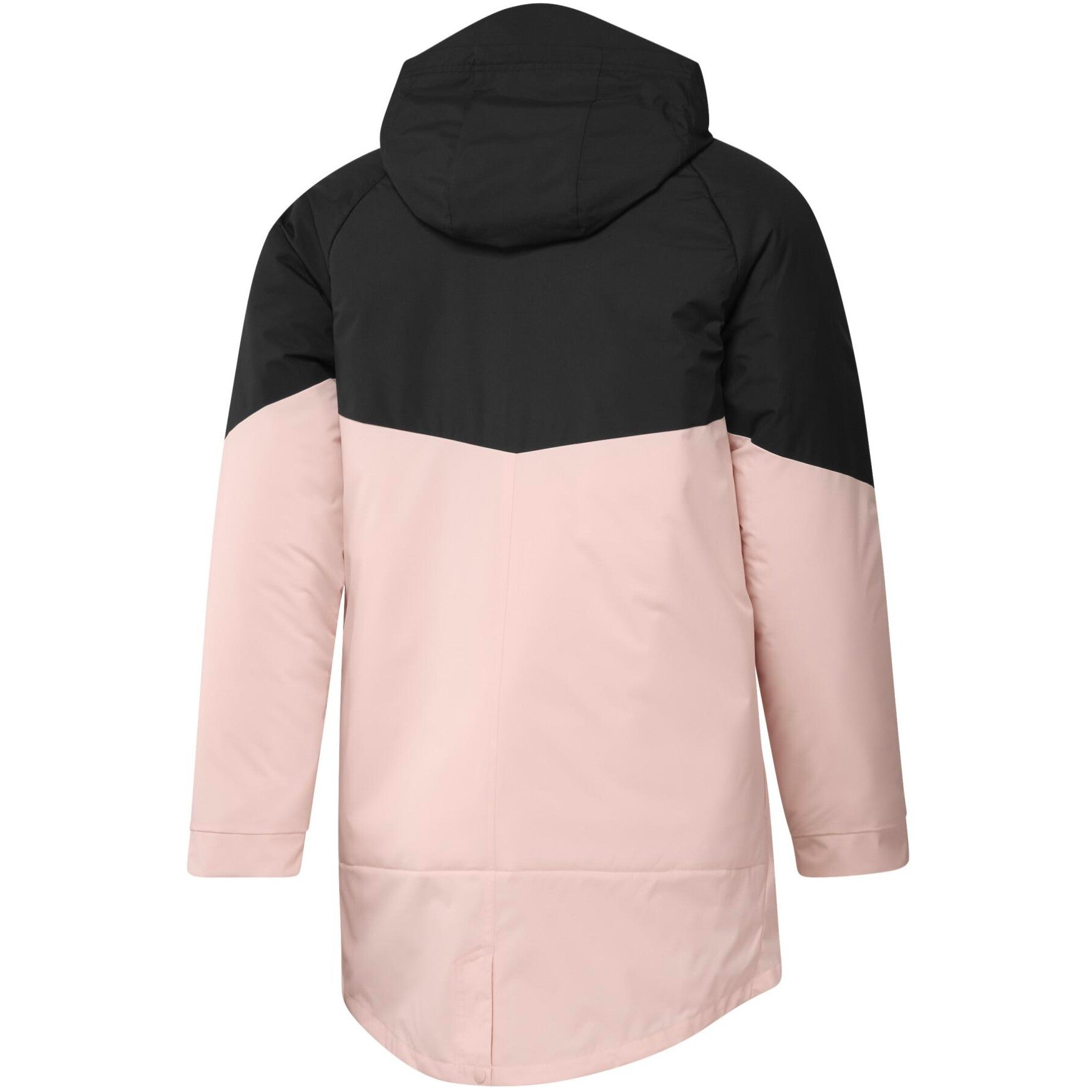 Manchester United Soccer parka down jacket 2023 pink/black - Adidas-1