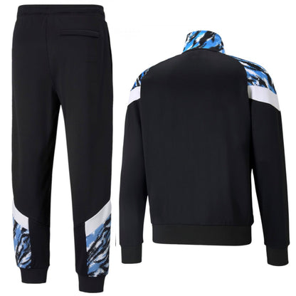 Manchester City Iconic Fans presentation Soccer tracksuit 2021 - Puma-1