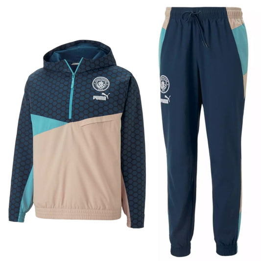 Manchester City streetwear woven presentation tracksuit 2023 - Puma-0