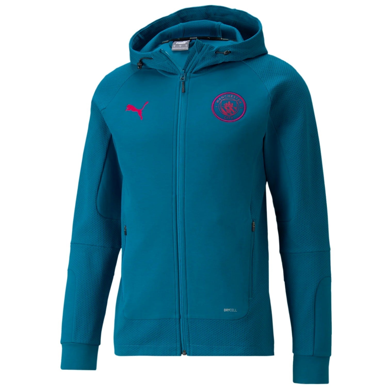 Manchester City hooded Casual presentation tracksuit 2022 - Puma-2