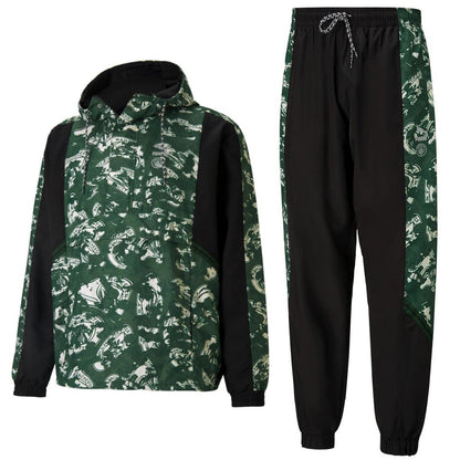 Manchester City streetwear woven presentation tracksuit 2021/22 - Puma-0