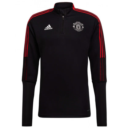 Manchester United black training technical tracksuit 2021/22 - Adidas-3