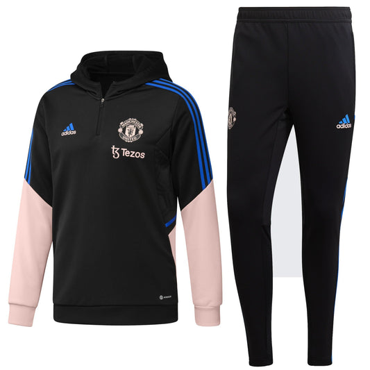 Manchester United hooded training technical tracksuit 2023 - Adidas-0