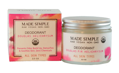 Douglas Fir Helichrysum Deodorant - Certified Organic, Vegan & Cruelty-free-6