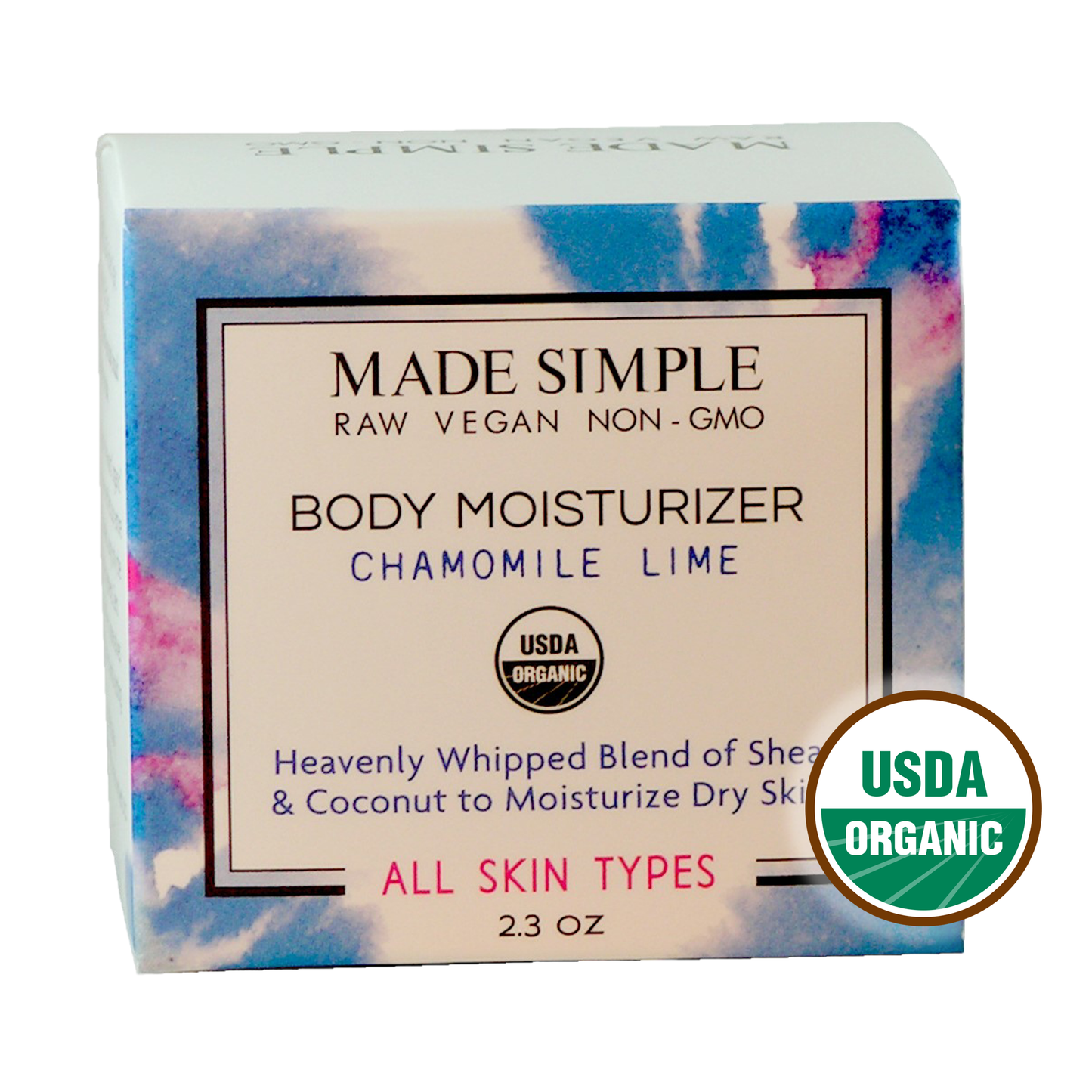 Chamomile Lime Moisturizer - Certified Organic, Vegan & Cruelty-free-2