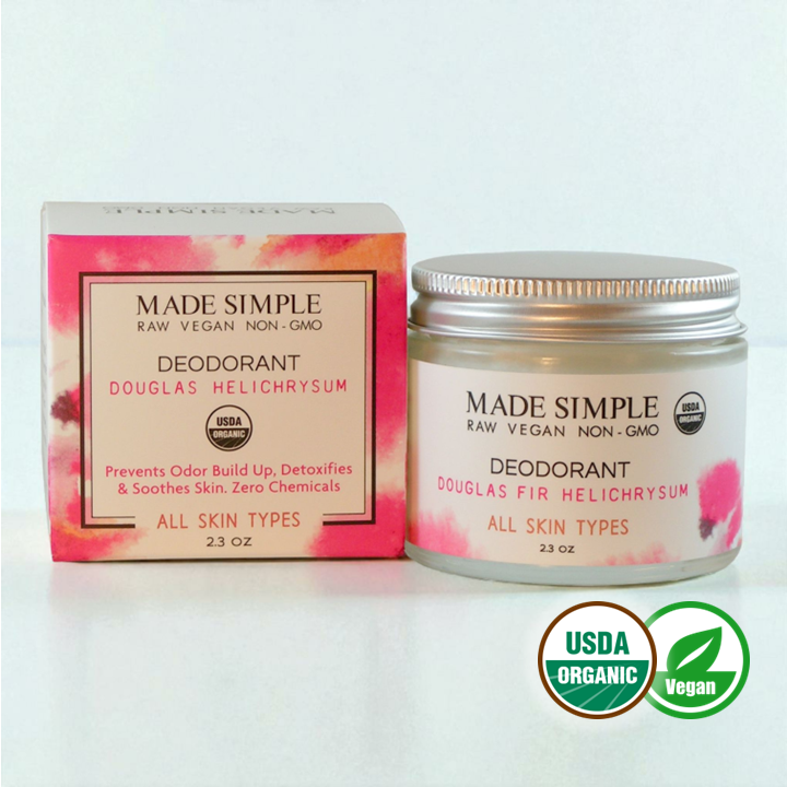 Douglas Fir Helichrysum Deodorant - Certified Organic, Vegan & Cruelty-free-0