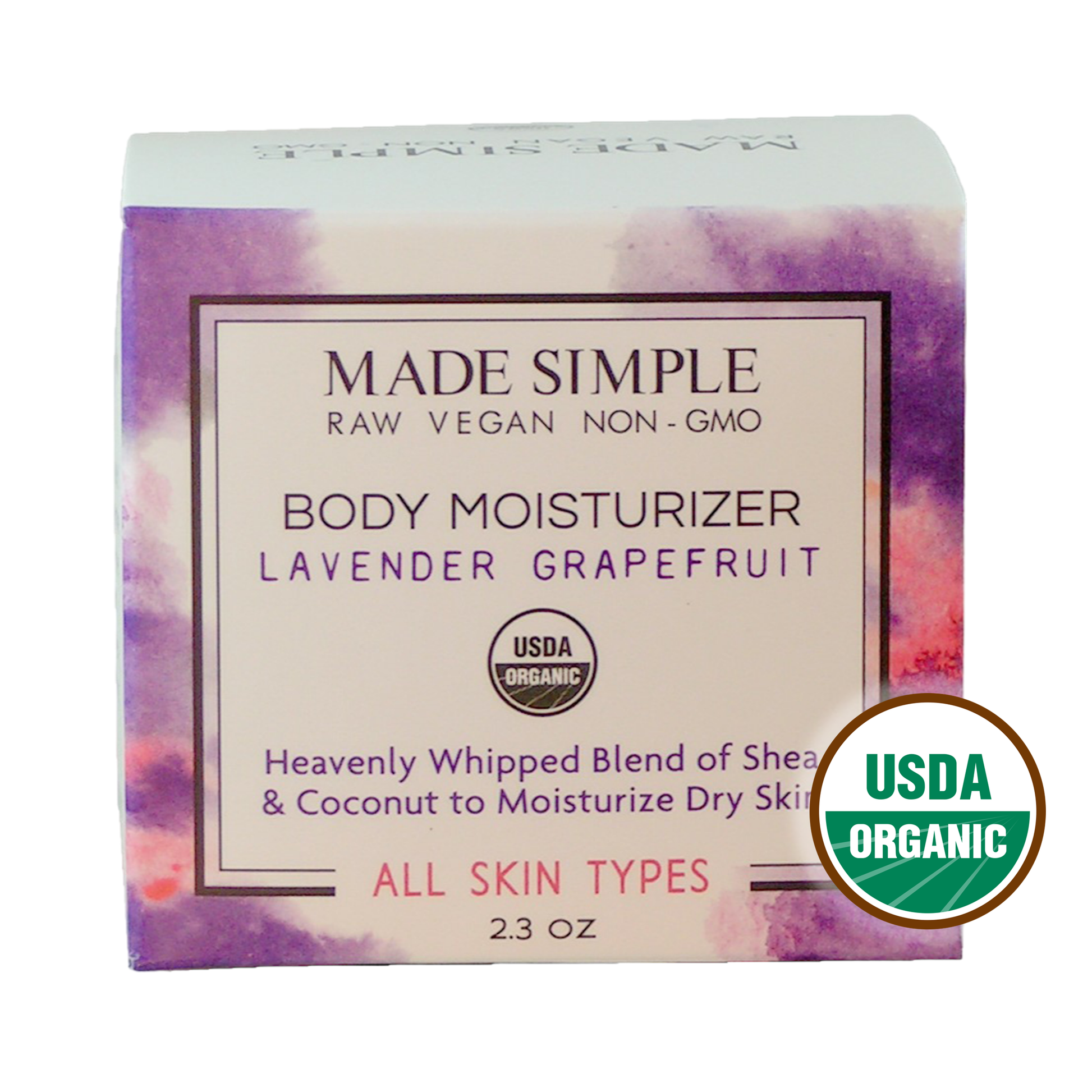 Lavender Grapefruit Moisturizer - Certified Organic, Vegan & Cruelty-free-2