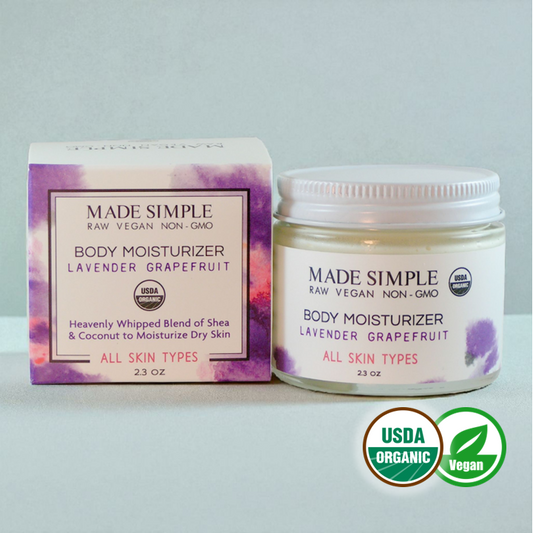 Lavender Grapefruit Moisturizer - Certified Organic, Vegan & Cruelty-free-0
