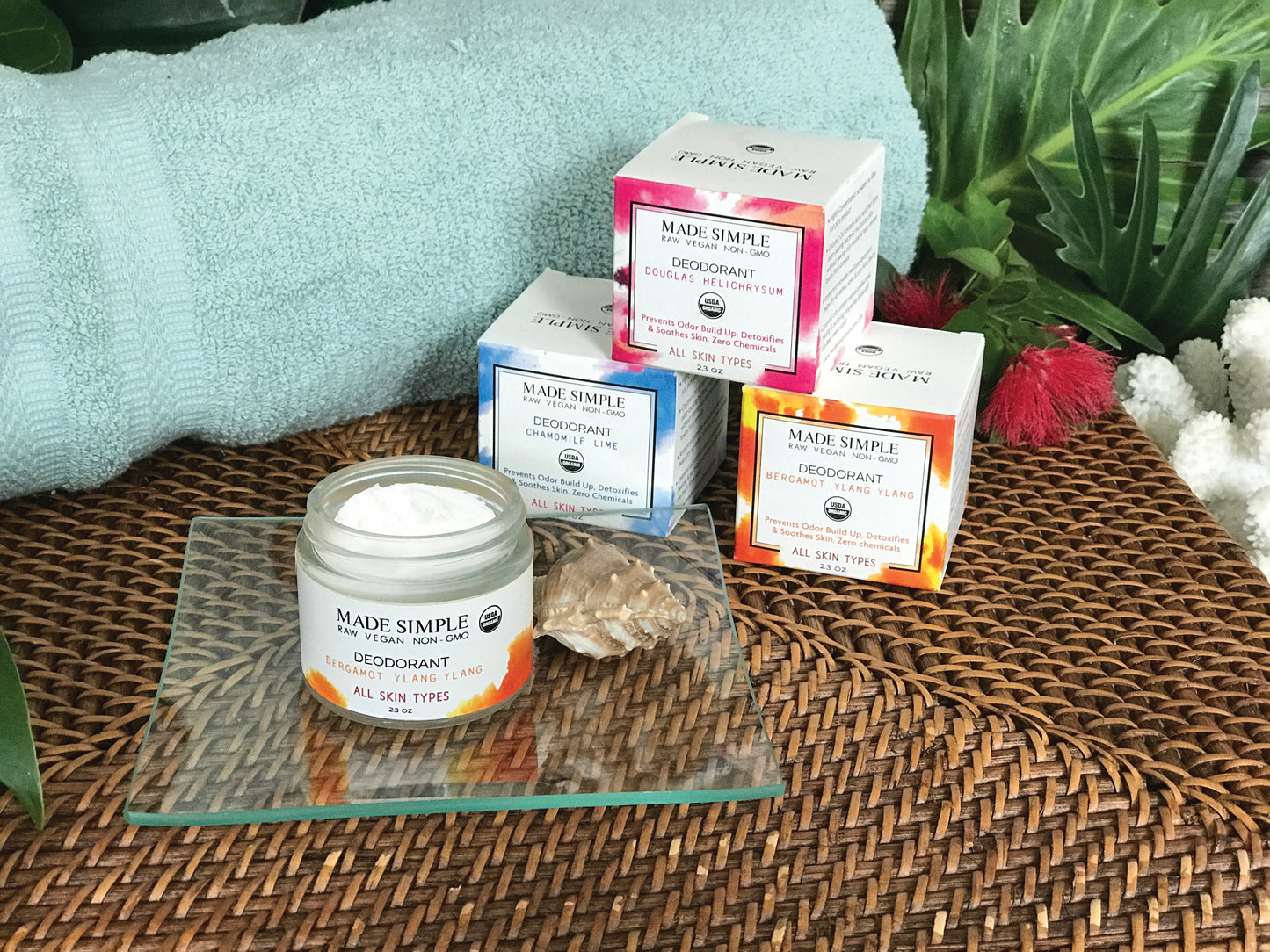 Douglas Fir Helichrysum Deodorant - Certified Organic, Vegan & Cruelty-free-5