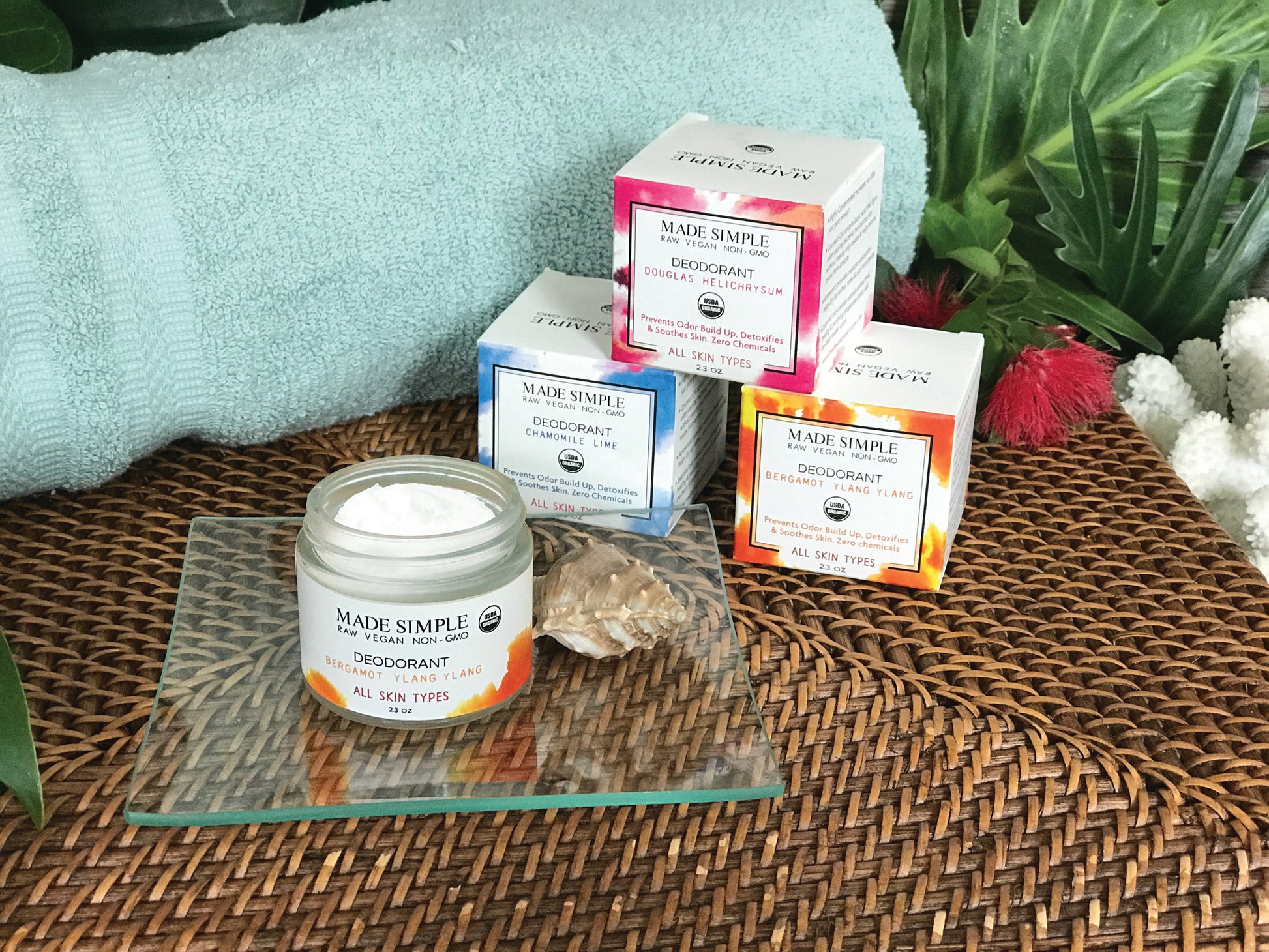 Douglas Fir Helichrysum Deodorant - Certified Organic, Vegan & Cruelty-free-5