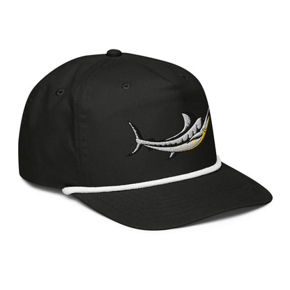 Marlin Retro Rope Hat – Offshore Fishing & Golf Snapback Cap-3