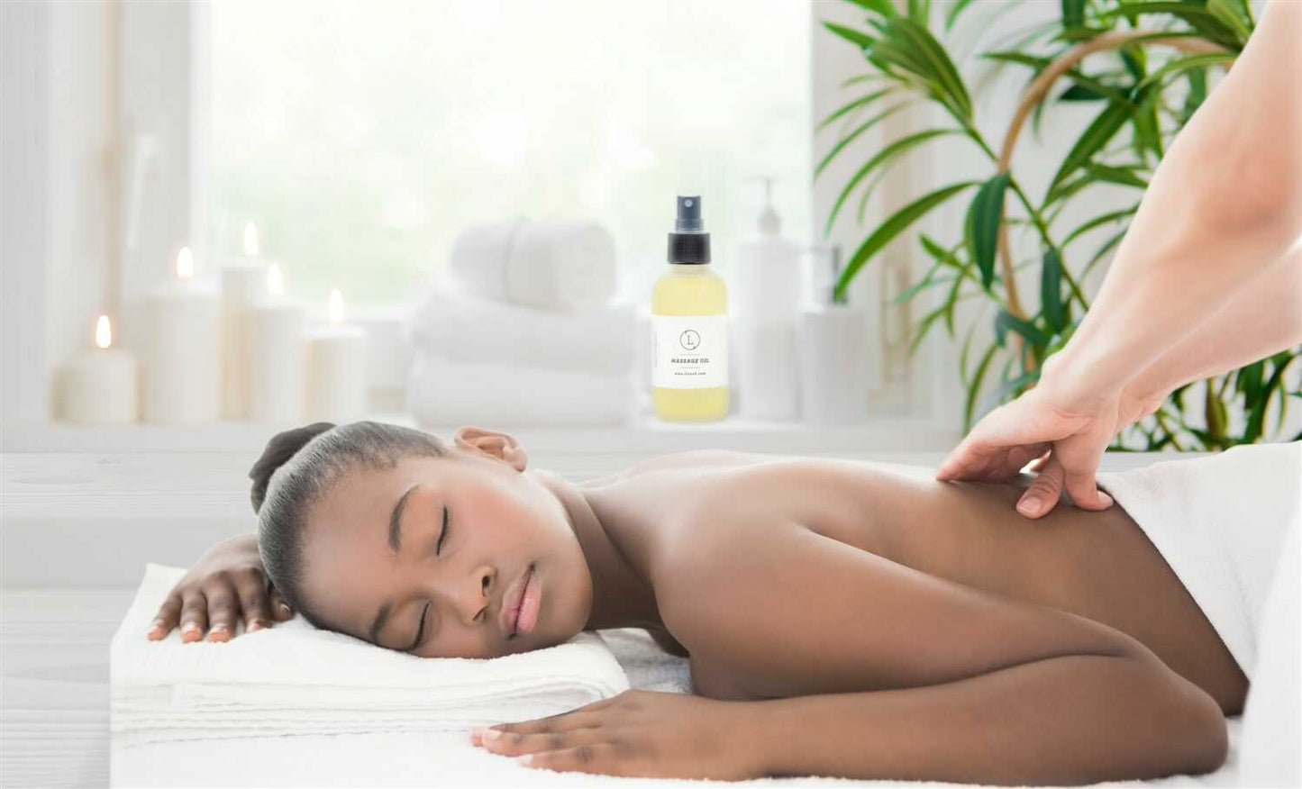Aromatherapy Eucalyptus Massage Oil, Natural Relaxing Body Massage Oil-1