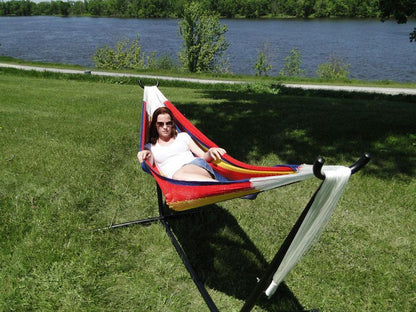 Double Mayan Hammock with Universal Stand - Part of the Collective Marketplace Collection-1