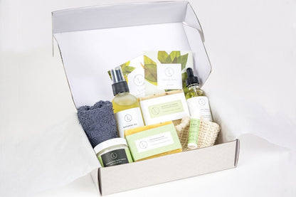Father's Day Gift -Fresh earthy Natural skincare set, Eucalyptus Men Grooming kit-0
