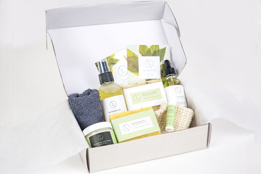 Father's Day Gift -Fresh earthy Natural skincare set, Eucalyptus Men Grooming kit-0