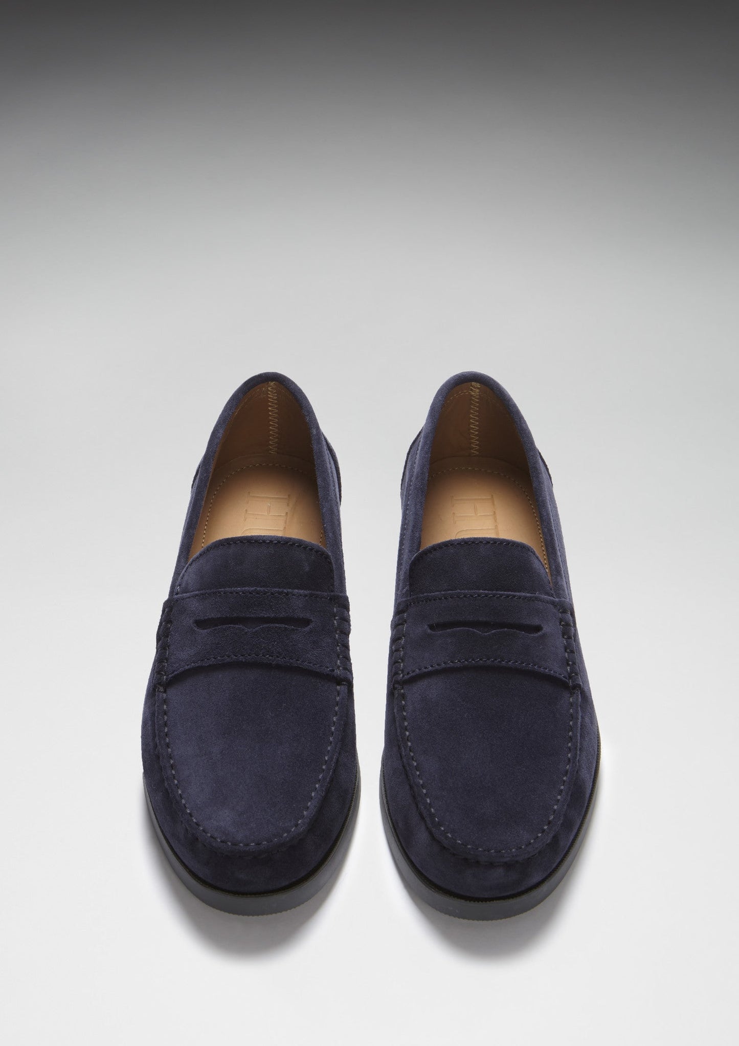 Boat Loafers, navy blue suede-2