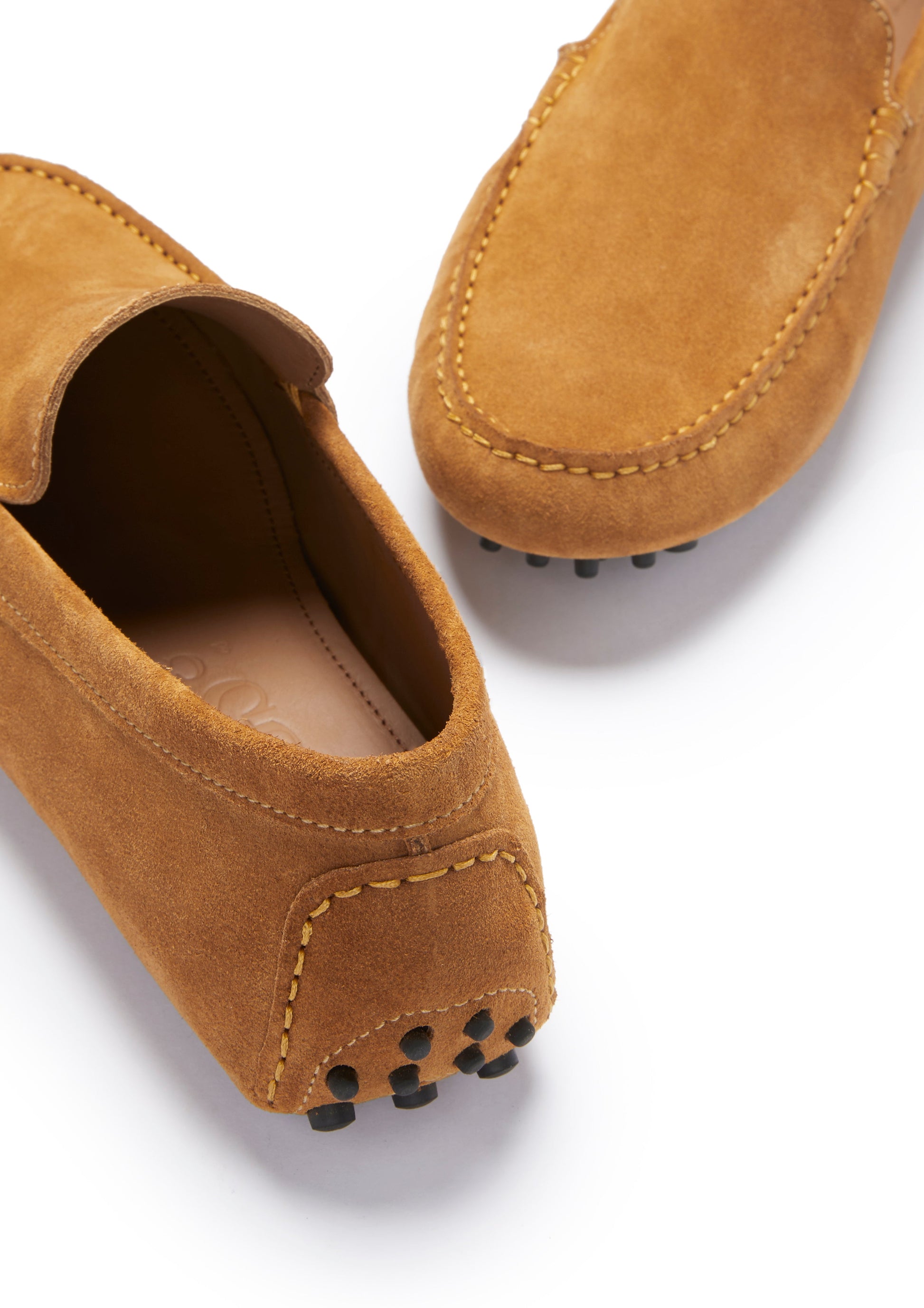 Driving Loafers, tobacco suede-3