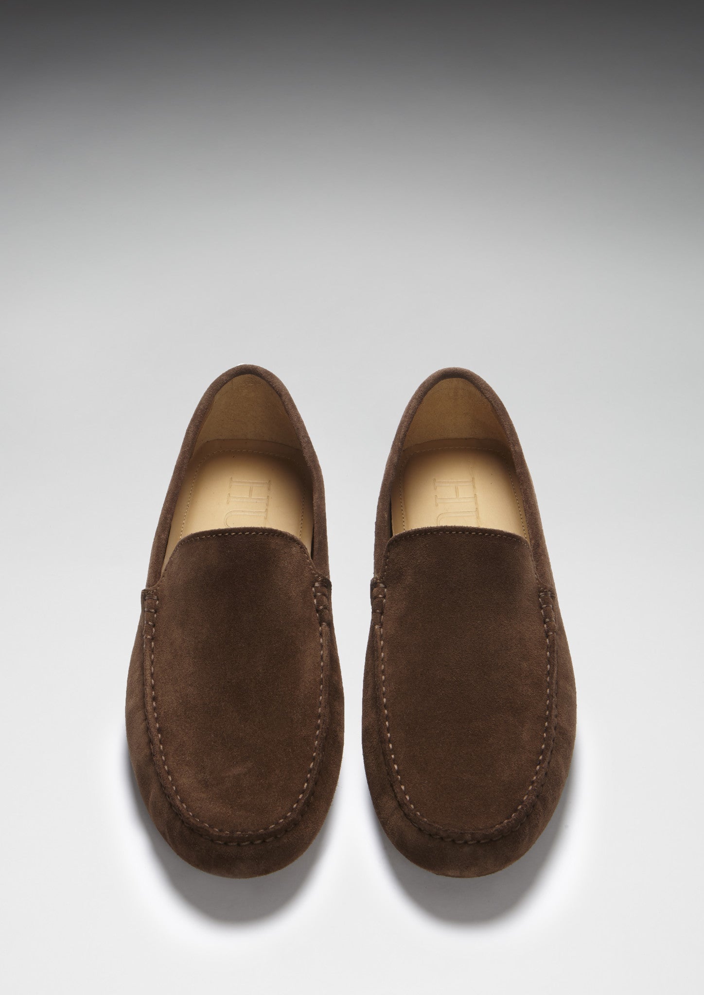 Driving Loafers, brown suede-2
