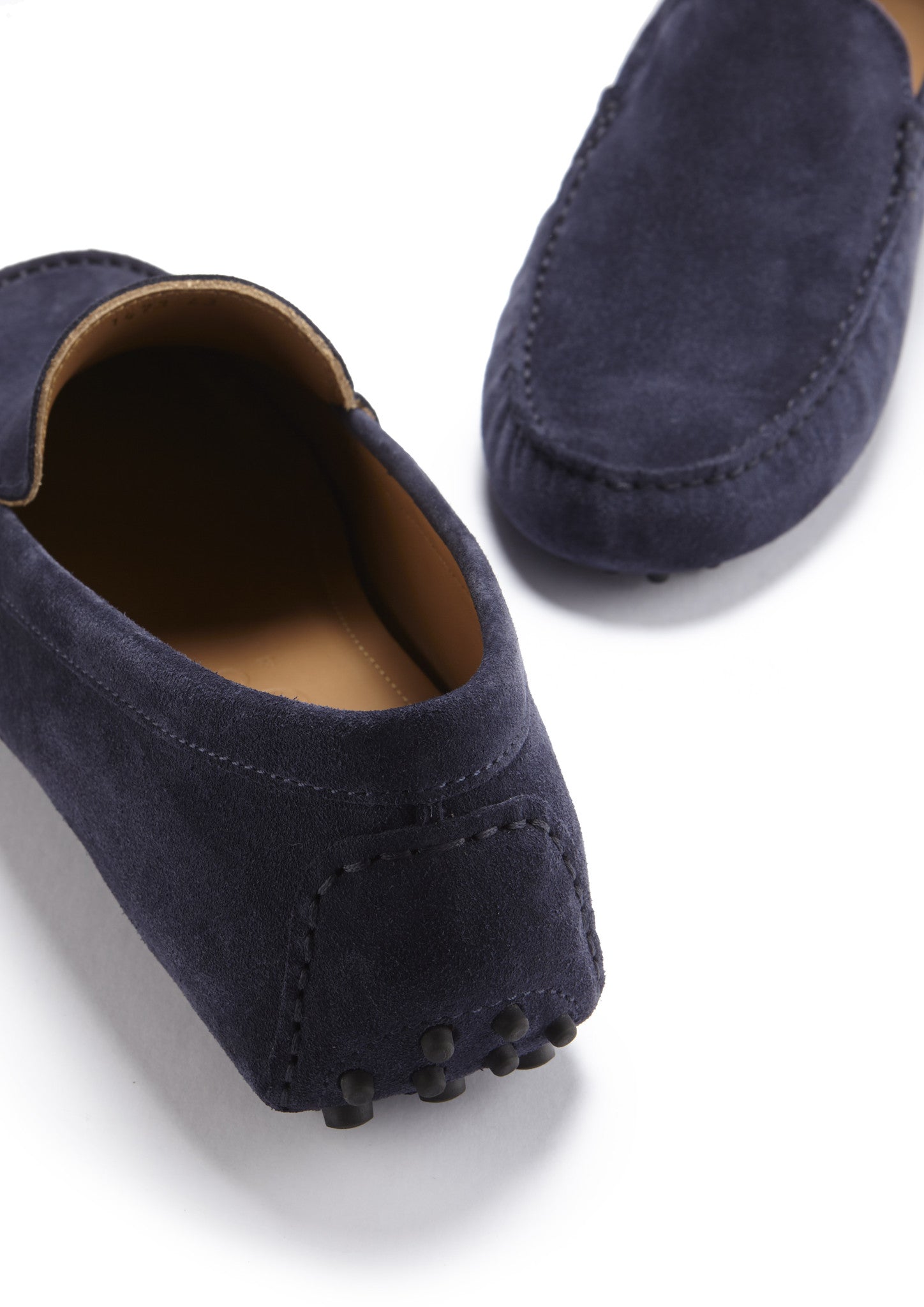 Driving Loafers, navy blue suede-3