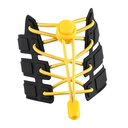 Kids No-Tie Shoelace Clips with Elastic Bands