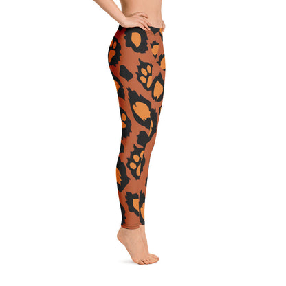Leopawd Print Leggings-4