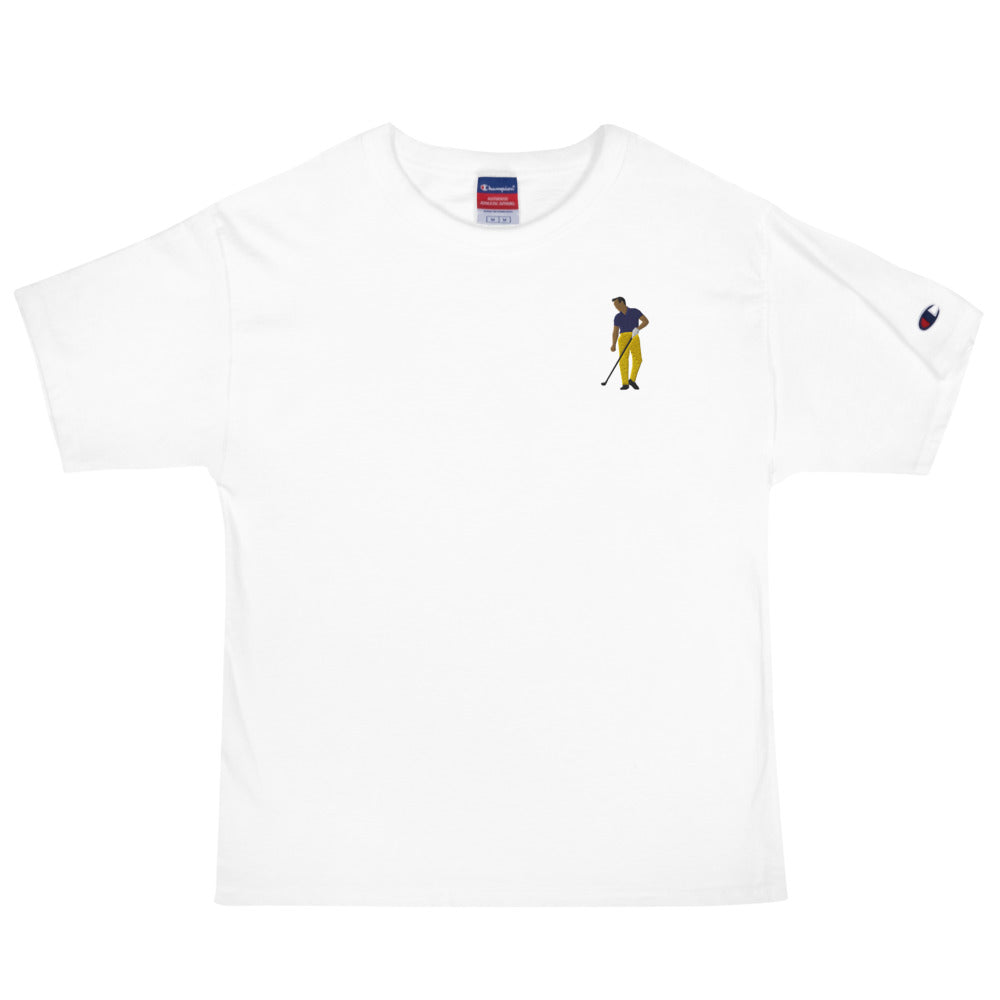 Arnie Embroidery Champion T-Shirt-1