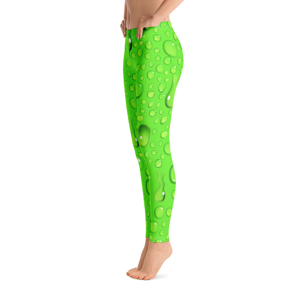 Drops of Lime Leggings-3