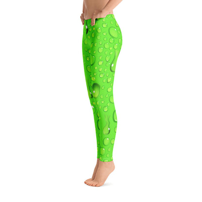 Drops of Lime Leggings-3
