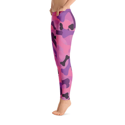 Bone Camo Pink Leggings-3