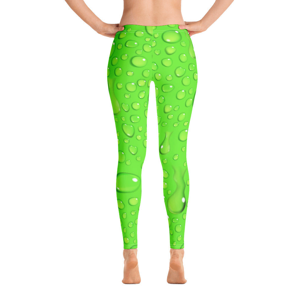 Drops of Lime Leggings-2