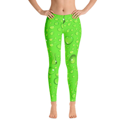 Drops of Lime Leggings-0