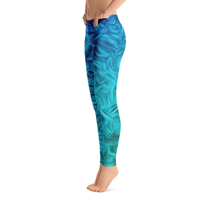 Blue Wave Leggings-3