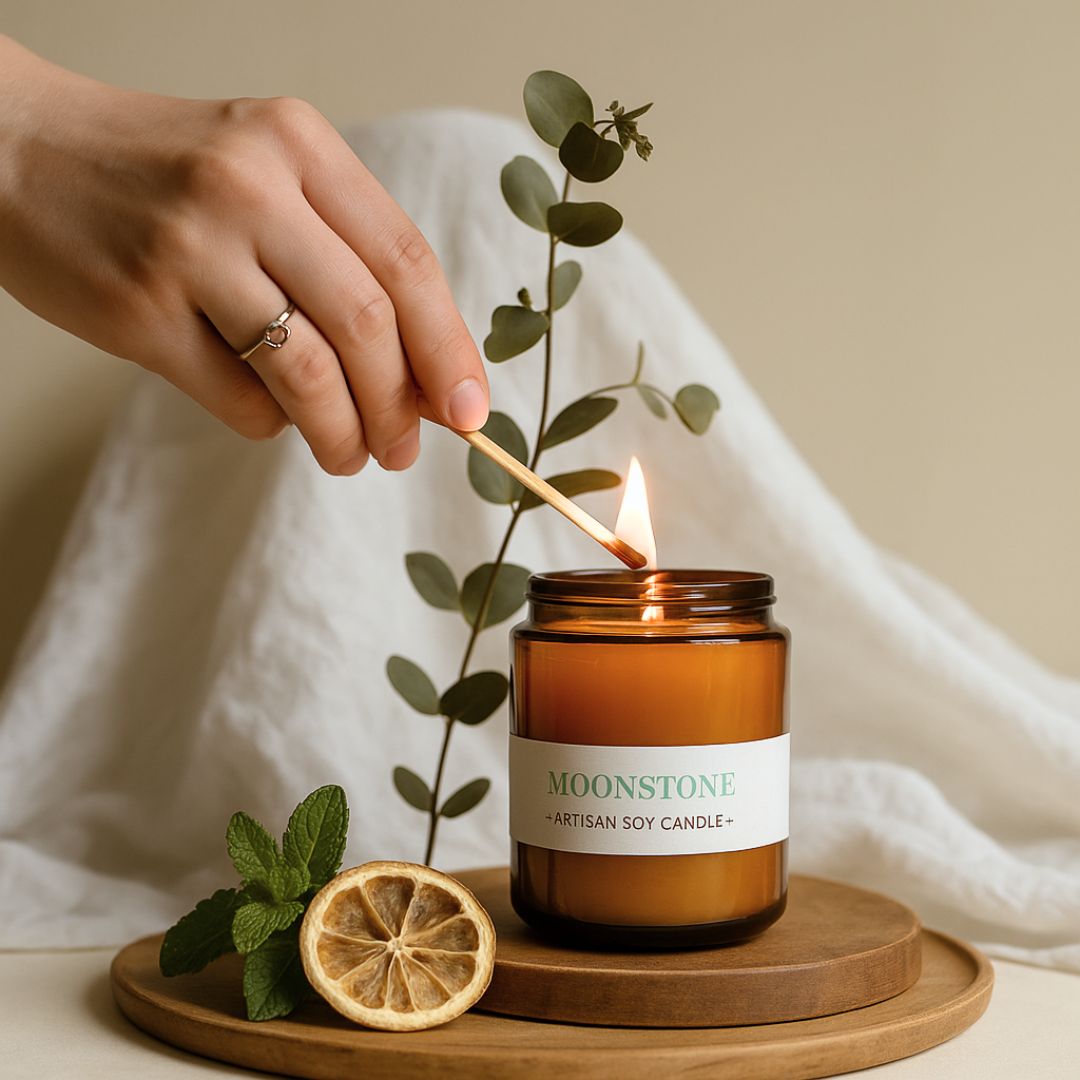 Moonstone Artisan Soy Candle-2