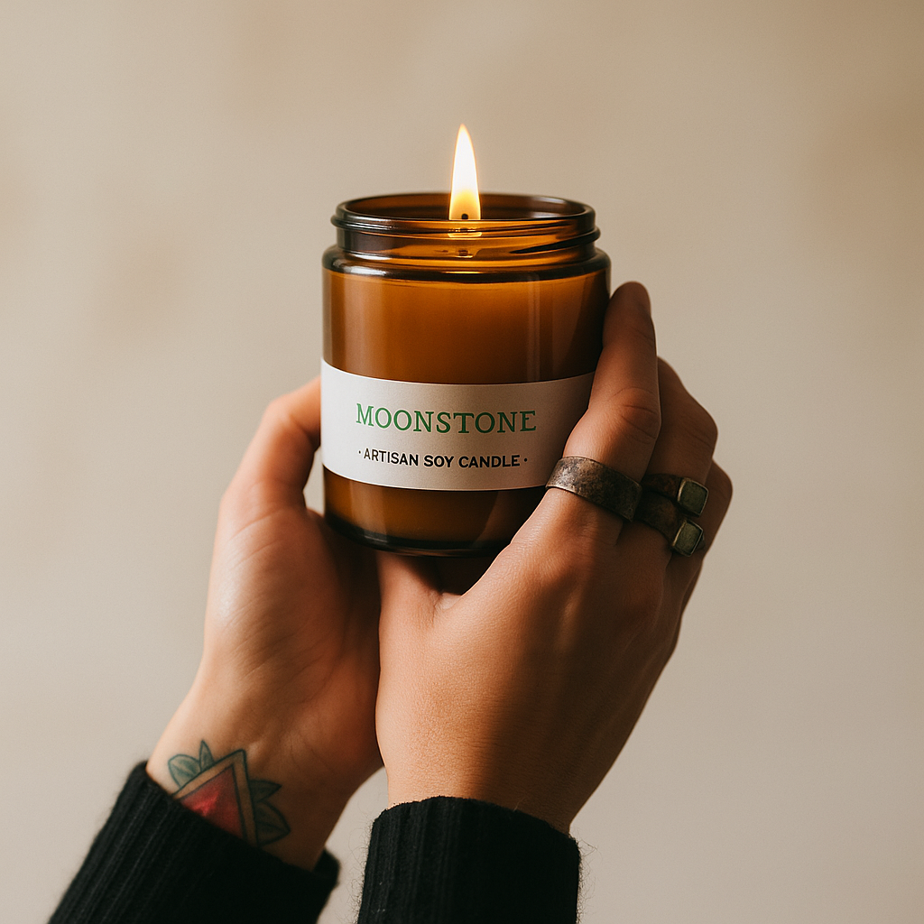 Moonstone Artisan Soy Candle-1