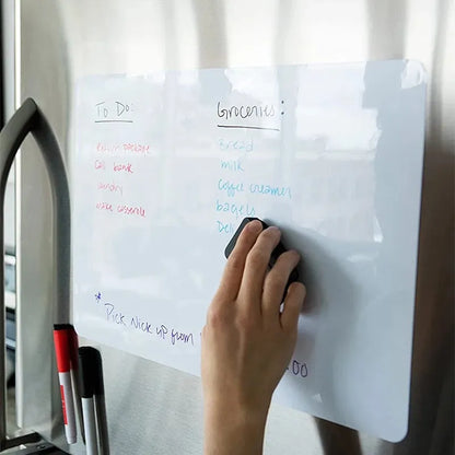 Rewritable Magnetic Message Writing Board, Mobile Magnetic Soft White Board